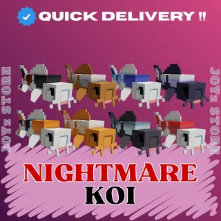 NIGHTMARE KOI x8 (50%++ PASIF)