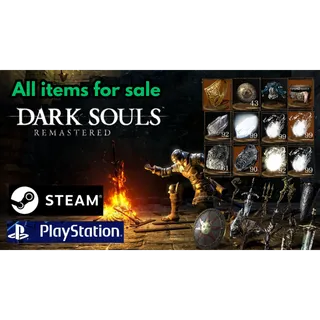 DARK SOULS REMASTERED all items for sale