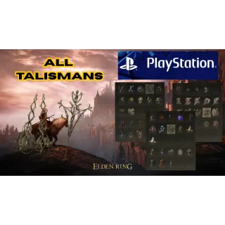 ELDEN RING : All Talismans [ PS4/5 ]