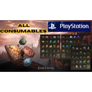 ELDEN RING: All consumables PS 4/5