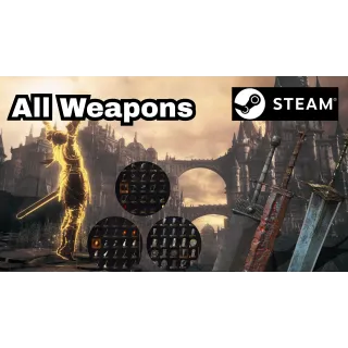DARK SOULS 3 All Weapons STEAM