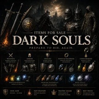 DARK SOULS 1, 2 & 3 Items for sale