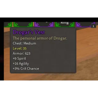 [Rune Slayer] Drogar's Vest (2RS)