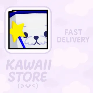 Huge Wizard Westie Pet Simulator 99