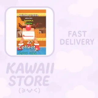 Gold Reindeer Tralala Steal A Brainrot