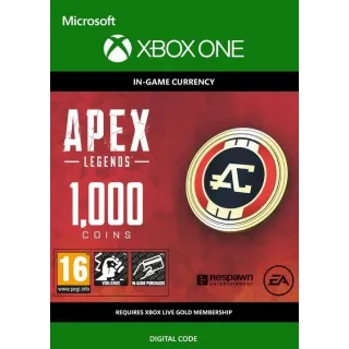 🚀Apex Legends: 1000 Apex Coins (Xbox)