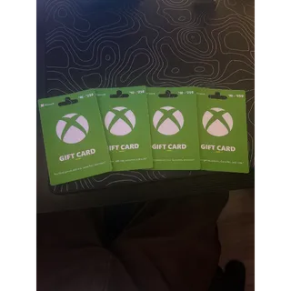 $100.00 USD Xbox Gift Card