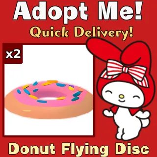 x2 Donut Flying Disc