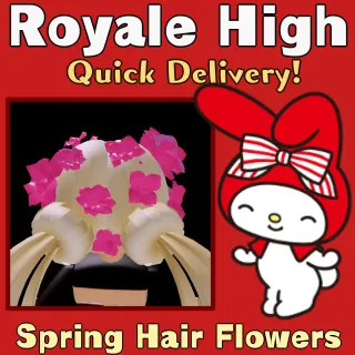 Spring Hair Flowers