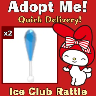 x2 Ice Club Rattle