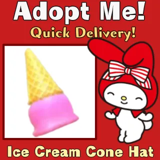 Ice Cream Cone Hat