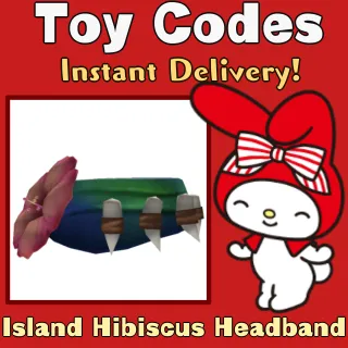 Toy Code: Island Hibiscus Headband