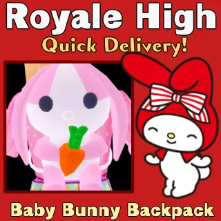 Baby Bunny Backpack