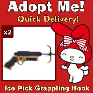x2 Ice Pick Grappling Hook