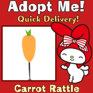 Carrot Rattle