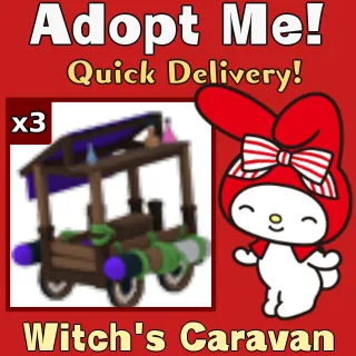 x3 Witch's Caravan