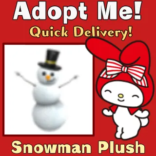 Snowman Plush