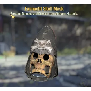 fasnacht skull mask