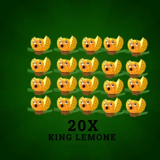 20 x King Lemone Plants vs Brainrot