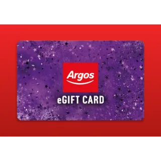 £10.00 GBP Argos E gift card(Automatic delivery)