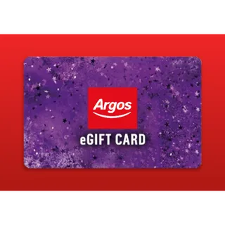 £10.00 GBP Argos E gift card(Automatic delivery)