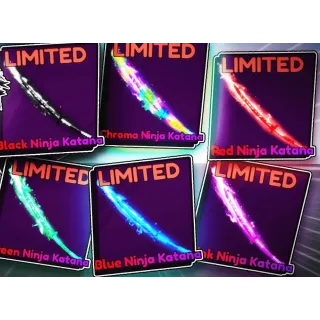 Blade ball Katana Full Bundle