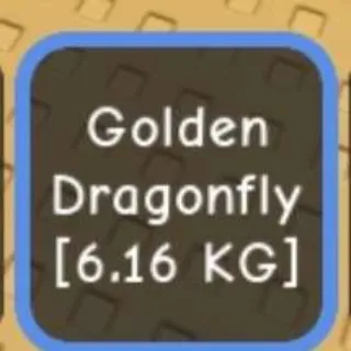 Golden Dragonfly - Grow A Garden