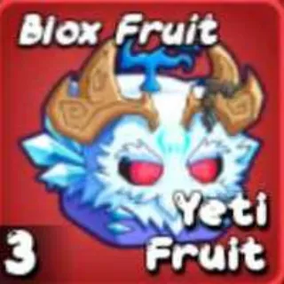 X3 Physical Yeti Fruit - Blox Fruits