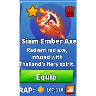 Siam Ember Axe