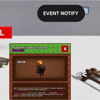 Peppermint headless horseman 39kg