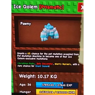 Ice golem