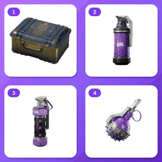 Arena Breakout: Infinite Twitch Drops (4 Items) — Streamer Stickers + Twitch Tear Gas Skin +2 more