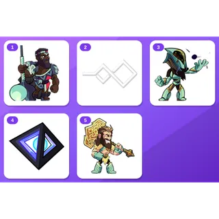 Brawlhalla Twitch Drops (5 items) — King Zuva v6, All Star Title | Summer Championship 2026