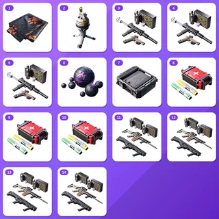 Active Matter Twitch Drops (14 Items) — Camouflage: Pawtern + Beacon +12 more