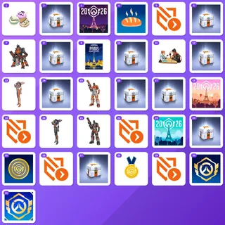 Overwatch Twitch Drops (31 items)  — OWCS MSC Day 1 - 5 All 31/31