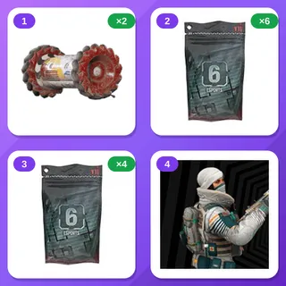 Rainbow Six Siege Twitch Drops (13 Items) — 2× OL' CLANKER + 6× Esports Pack 26 stage 2 +2 more