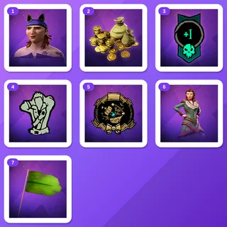 Sea of Thieves Twitch Drops (7 items) — Season 20 Drops 2