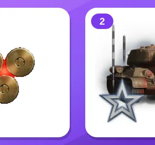 World of Tanks Twitch Drops (2 Items) — 5x directives + 2x Personal Reserves