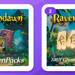 Ravendawn Twitch Drops (2 Items) — Ravenpacks + Ghostly Infusion