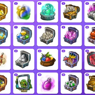 Shakes and Fidget Twitch Drops (20 Items) — Gilded Package + Potion Package +18 more
