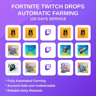 Fortnite Twitch Drops Automatic Farming