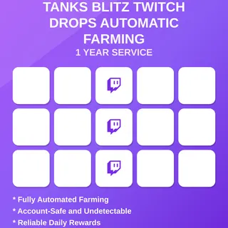 Tanks Blitz Twitch Drops Automatic Farming 1 Year