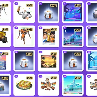 Overwatch Twitch Drops — OW BlizzCon COMPLETE BUNDLE (Day 1 + Day 2 · 20 Items)