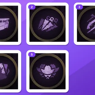 Hunt: Showdown 1896 Twitch Drops (5 Items) — Supply Crate + Random Charm +3 more