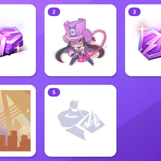 Marvel Rivals Twitch Drops (5 Items) — 100 CHRONO TOKEN MSF 3 + Daredevil MSF26 Spray +3 more