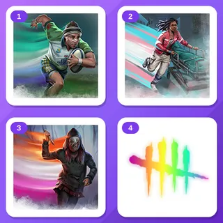 Dead by Daylight Twitch Drops (4 Items) — Proud David Banner + Proud Orela Banner +2 more