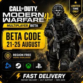 🔥 CALL OF DUTY: MODERN WARFARE 4 — BETA EARLY ACCESS CODE 🔥