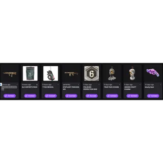 Rainbow Six Siege | 33x SLC Esports Packs + Rare Twitch Drops + Exclusive Charms/Skins