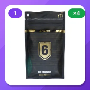Rainbow Six Siege bundle (4 items) — R6S Community Checkpoint Alpha Packs