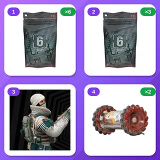 Rainbow Six Siege Twitch Drops (12 Items) — 6× Esports Pack 26 stage 2 + 3× Esports Pack 26 Stage 2.1 +2 more